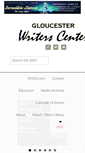 Mobile Screenshot of gloucesterwriters.org